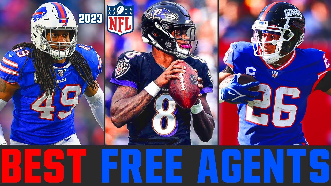 NFL free agency timing and offseason football theme image
