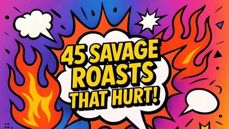 45 good roasts that hurt clean